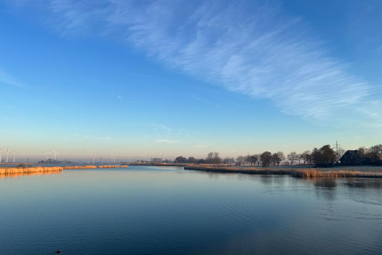 Hausboot Der Frieslaender Im Wangermeer シリヒ エクステリア 写真